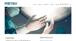 Desktop Screenshot of motex.com